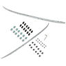 8wr3mk Bfo Polished Aluminum Luggage Cross Bar Roof Racks Rail For