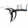 9002 Thule Bicycle Rack 3 Bike Carrier Mount Cycling Car Trunk Ratcheting Cables Rubber Pad