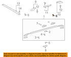 9008014017 Toyota Oem Sienna Roof