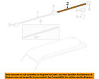 9068500368 Roof Luggage Rack Rail Carrier-rear