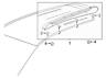 95437103 Gm Brand New Genuine Oem Roof Luggage Carrier Side Rail