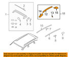 955559021034w9 Porsche Oem Cayenne Rail Assembly Left