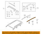 95555915803 Porsche Oem Cayenne Roof Rack Rail Luggage Right