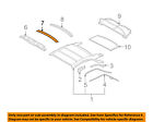 971b1jj50a Nissan Infiniti Oem Retractable Panel Trim