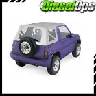 98752 Smittybilt Soft Top White For Sidekick 631410085518