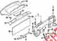 99156166300 Porsche Genuine Oem Lower Trim Retainer