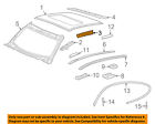 99650230603grv Porsche Oem Rail Right