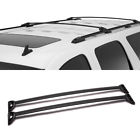 A0035 Pair Black Al Roof Rack Cross Bars Rail Carries For