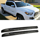 A0052 Az Pair Black Al Roof Racks Top Rail Carries For