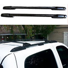 A0053 Pair Black Al Roof Rack Side Rails Carries For Silverado