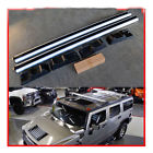 A0055 Pair Silver Aluminum Roof Rack Cross Bars Top Rail Carries