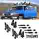 A80016-5672-2 Dinorack Universal 2 Set 8 Roof Rack Cross-bar-mounted Saddles Kayak Canoe Boat Carrier