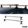 A80016-5748-120-75 Dinorack 2pc 48 Adjustable Blk Iron Window-frame-mount Roof Rack Cross Bar Cargo Carrier