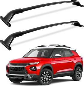 Jccb03 Accessories Roof Rack Cross Bars 220lbs For Chevy Trailblazer 2021-2026 With Side Rails