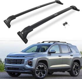 Kg2-a102-35 Acsessories Roof Rack Cross Bars For Chevy Equinox 2025-2026 Raised Rails Not Ev 265lb Black