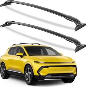 Kg2-a104-04 Acsessories Roof Rack Cross Bars For Chevy Equinox Ev 2024-2026 Aluminum Black 220lbs 100kg