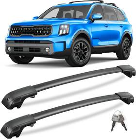 Ty4-8868 Acsessories Roof Rack Cross Bars 300lb For Kia Telluride X-pro X-line 2023-25 Raised Rails