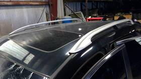 148.ac1p15 Acura 2015 15 Rdx Set Of 2 Luggage Roof Racks Rails Silver 116503