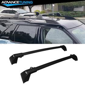Adv-5-rrcb-fbrosp21oe Advancetuning Fits 21-25 Ford Bronco Sport Black Roof Rack Cross Bar Cargo Carrier - Aluminum