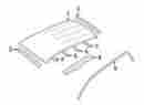 Al8z78513a30a Fordmercury Ford Oem Roof Side Rail Image 8