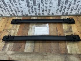 Rrb-ty4-1002-a-609-v8 Alavente Fits 2013-2018 Toyota Rav4 Black Adjustable Front Rear Roof Top Rack Cross Bar