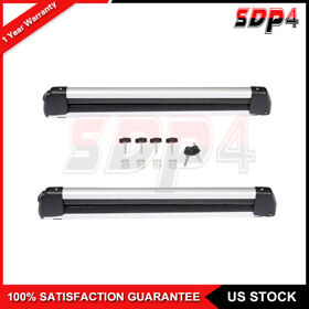 Sdp4106585015 Aluminum 2x Top Roof Rack Cross Bars Luggage Carrier For Holder With Key
