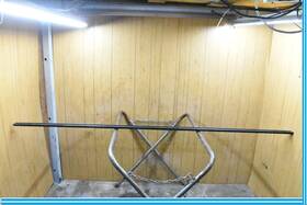 148.am1504 American Motors 03-05 Hummer H2 Front Side Roof Rack Rail Cover Molding Oem