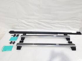 148.am1505 American Motors 2005 Hummer H2 Oem Pair Cross Rails With Key And Hardware Luggage Rack