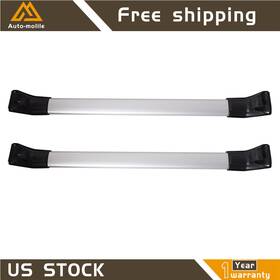 Ml1118396le Antuko For Hyundai Tucson 2016-2020 Roof Rack Cross Bar Crossbar Storage Black And Silver