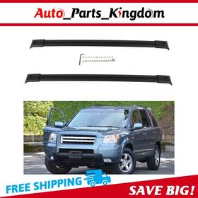 Apk 10765312 2pcs Roof Rack Cross Bars For Honda Pilot 03-08 3.5l Aluminum Luggage Carrier