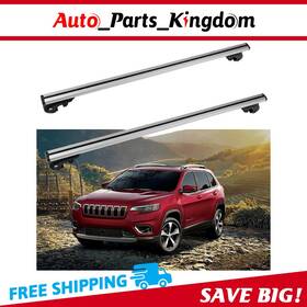 10767225 Apk Roof Rack Cross Bar For Jeep Cherokee Aluminum Silver Waterproof