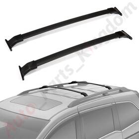 Apk 10769704 Roof Rack Cross Bar For 11-17 Honda Odyssey 3.5l Luggage Carrier Aluminum Black