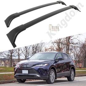 10822656 Apk 2x Cross Bar For 2021-23 Toyota Venza Utility 4-door 2.5l Luggage Carrier Black