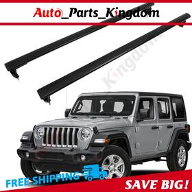10826213 Apk 2xroof Rack Cross Bar For 07-19 Jeep Wrangler Sport Utility Carrier Cargo Black