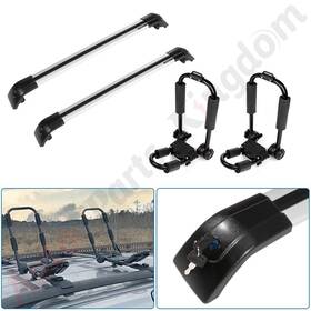 11365492 Apk Kayak Rack Roof Luggage Cross Bar For 2013-2017 Hyundai Santa Fe 3.3l Top
