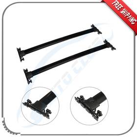 App10658201s App Autoparts Fits 2008-2013 Toyota Highlander Roof Rack Cross Bars Black Luggage Carrier