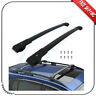 App16168201s Pair Fits Dodge Journey Roof Rack Cross Bars Black Rails