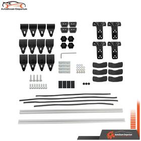 Ar1790080ht Armorlight-688 Upper Roof Rack Cross Bar For 48 Inch Car Top Luggage Cargo Carrier With 3 Kinds Clamp
