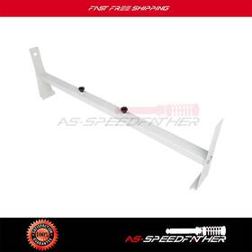 Asf109906r01 As Speedfather Adjustable Van 2 Bars Ladder Racks Cargo White Steel 600lbs Durable Cross Bar