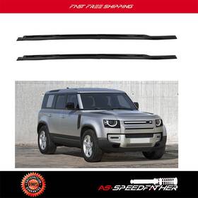Asf111394r01 As Speedfather Black Luggage Carrier Roof Rack Bar For Land Rover Defender 90 2020 2021