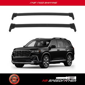 Asf118288r01 As Speedfather Black Luggage Cargo Carrier Roof Rack Fits For Honda Pilot 2023