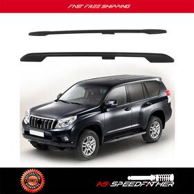 Asf131096r01 As Speedfather Roof Side Rail Rack Set Luggage Carrier Fits Toyota Prado 120 2003-2009