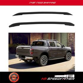 Asf131167r01 As Speedfather Roof Rack Side Rail Bars Set With Sticky For 2023 Ford Ranger Black