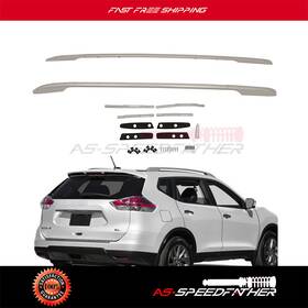 Asf166328r01 As Speedfather Roof Side Rail For 2014-2019 Nissan Rogue Rack Set Luggage Cargo Carrier