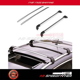 Asf838123r01 As Speedfather Cross Bar Roof Rail Rack Set Aluminum For 2013-2019 Mitsubishi Outlander