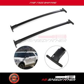 Pt106592b01 As Speedfather For 2016-2019 Ford Explorer Top Roof Racks Aluminum Cross Bar Luggage Carrier