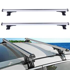 Aup104601oma Asucarparts Roof Rack Set 48 Inch Adjustable Universal Cross Bar For Car Cargo Luggage Carrier