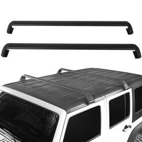 Aup111396oma Asucarparts Roof Rack Cross Bar Aluminum For 2010-2023 Jeep Gladiator Luggage Cargo Carrier