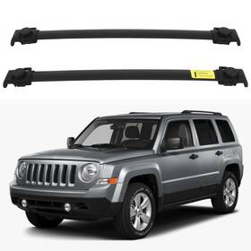 Aup118278oma Asucarparts Top Roof Rack Cross Bar For 2007-2017 Jeep Patriot Luggage Cargo Carrier