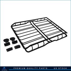 Aup135796cap Asucarparts Steel Black Roof Rack Basket L64 Inch X W36.6 H5.9 Heavy-duty Brand New